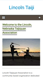 Mobile Screenshot of lincolntaiji.com